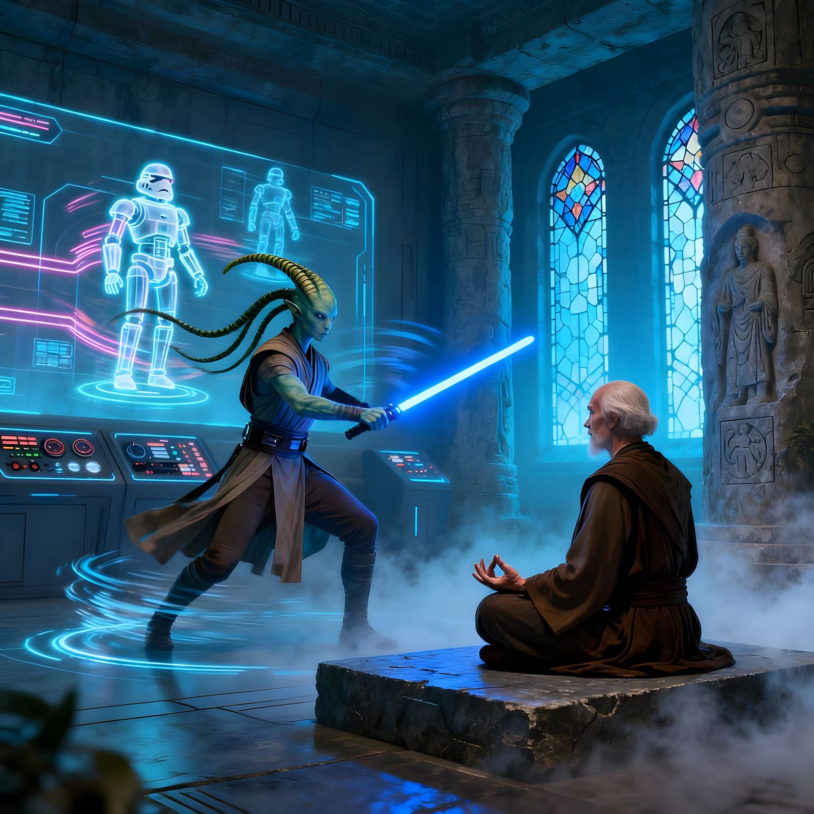 Twi'lek Jedi Master Betrays Order