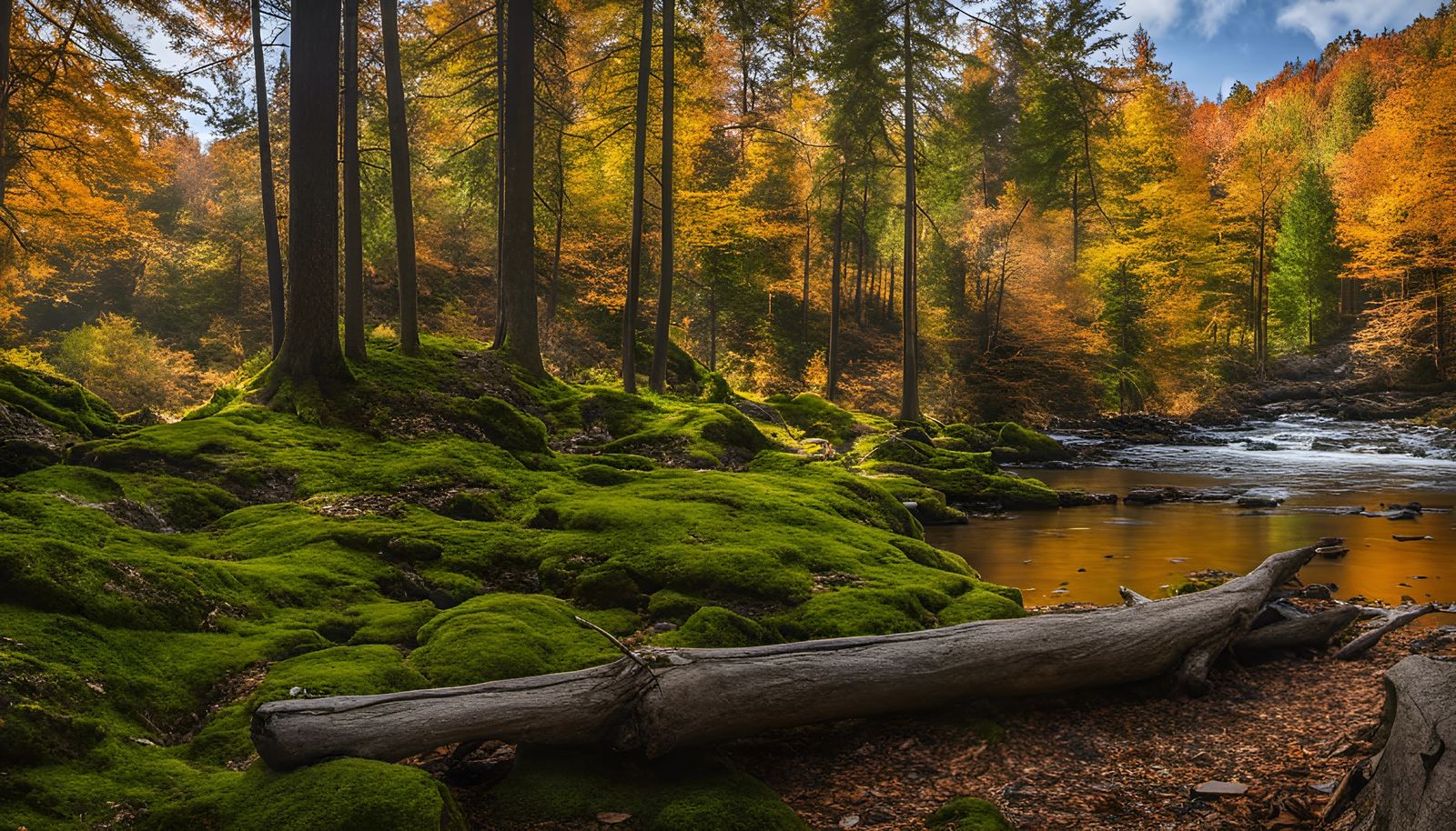 Peaceful AI-Generated Image