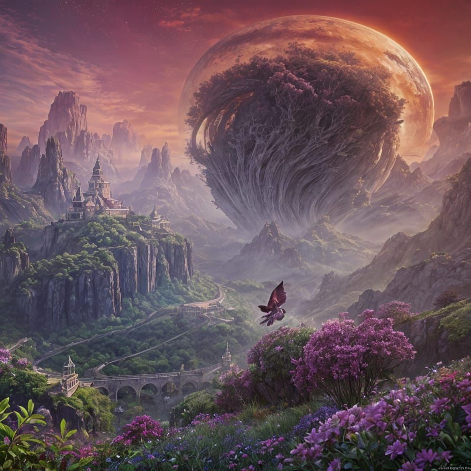 Gerbil Fantasy Concept Art in Deep Color