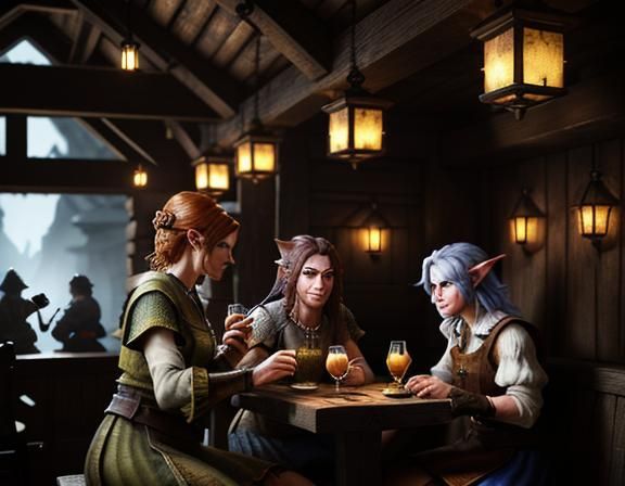 Goblins at a Tavern: 3D Game Cinematic