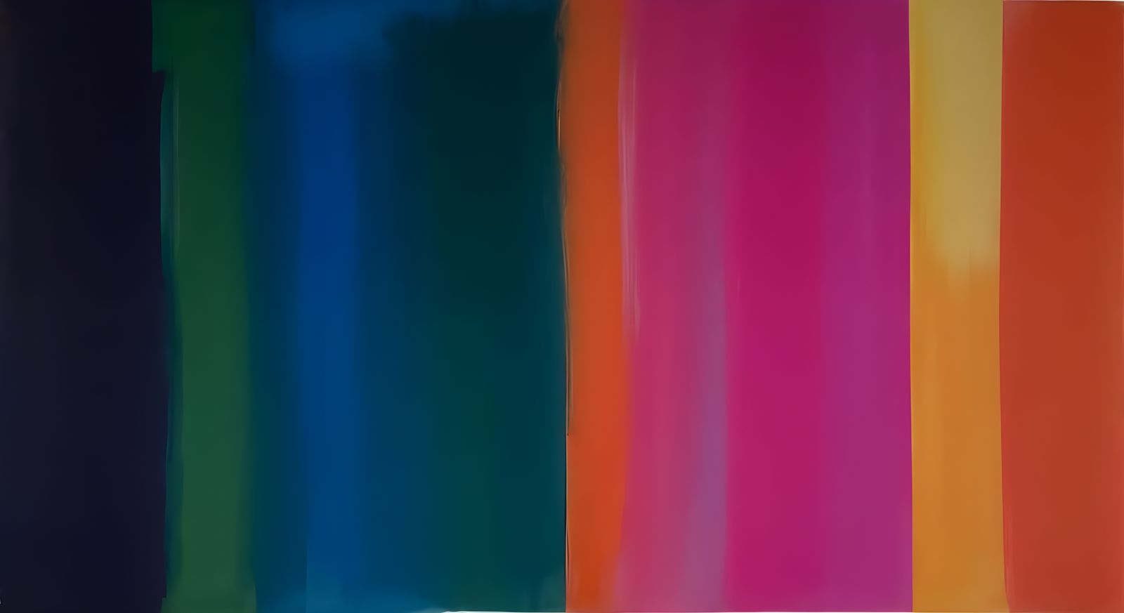 Abstract Colorfield Painting in Rothko Style