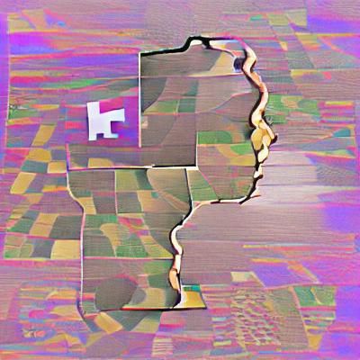 AI Image of Iowa