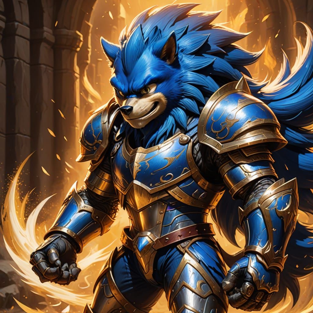 Werehog Sonic Knight of the Wind Transformation