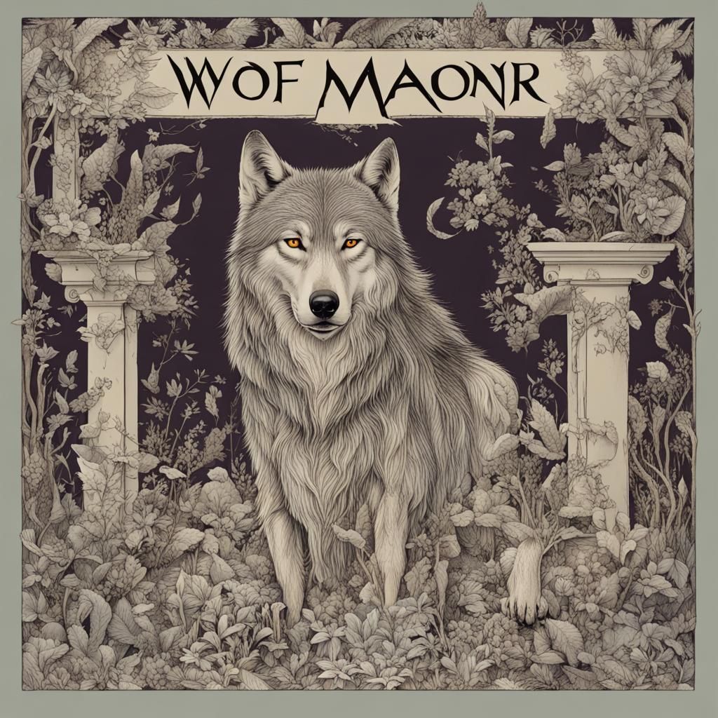 Wolf Manor Fable Illustration