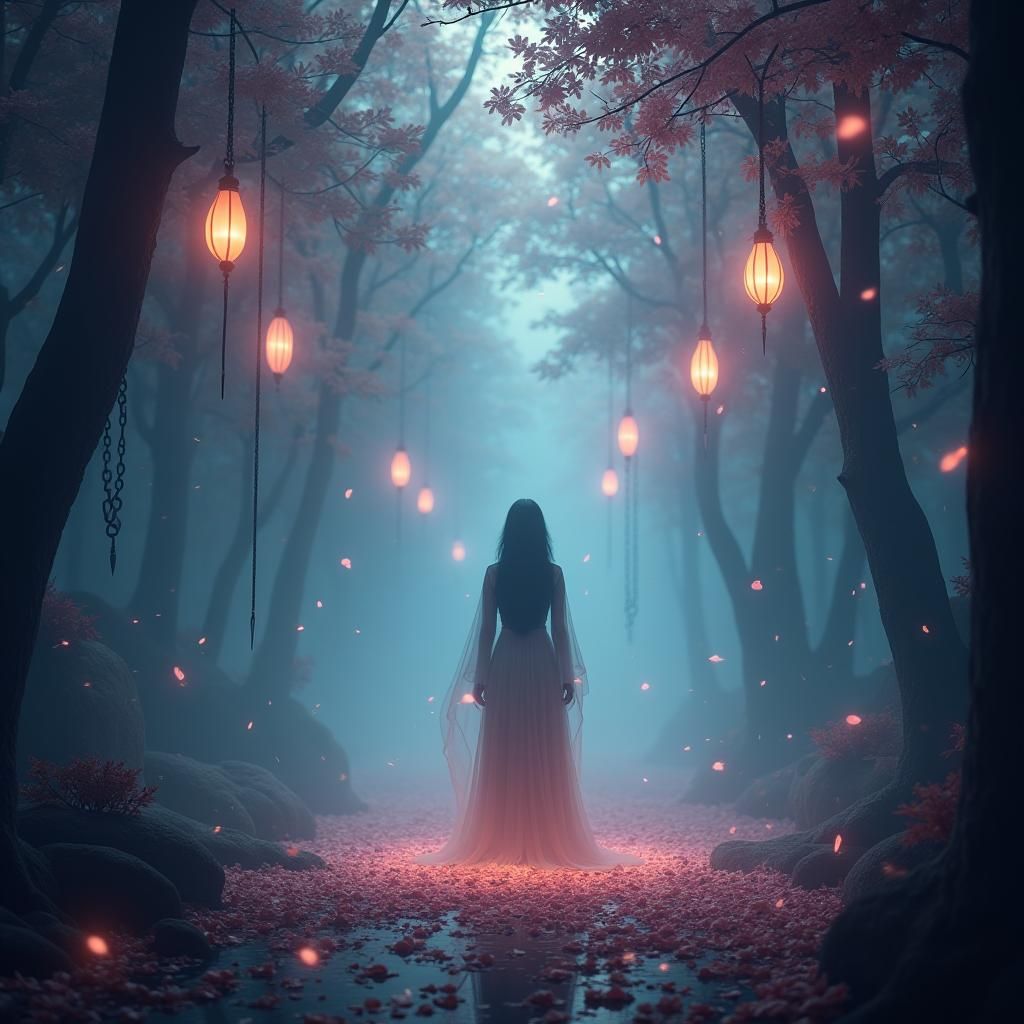 Fantastical Matte Painting with Intricate Details