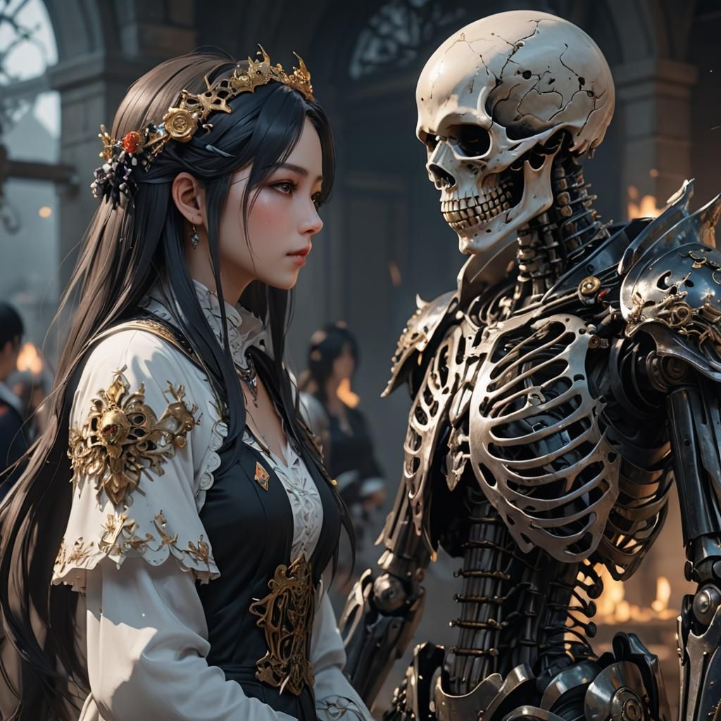 Anime Woman Discusses Death Amid Happy Memories