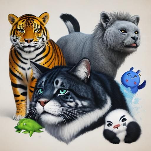 AI Generated Unusual Animals