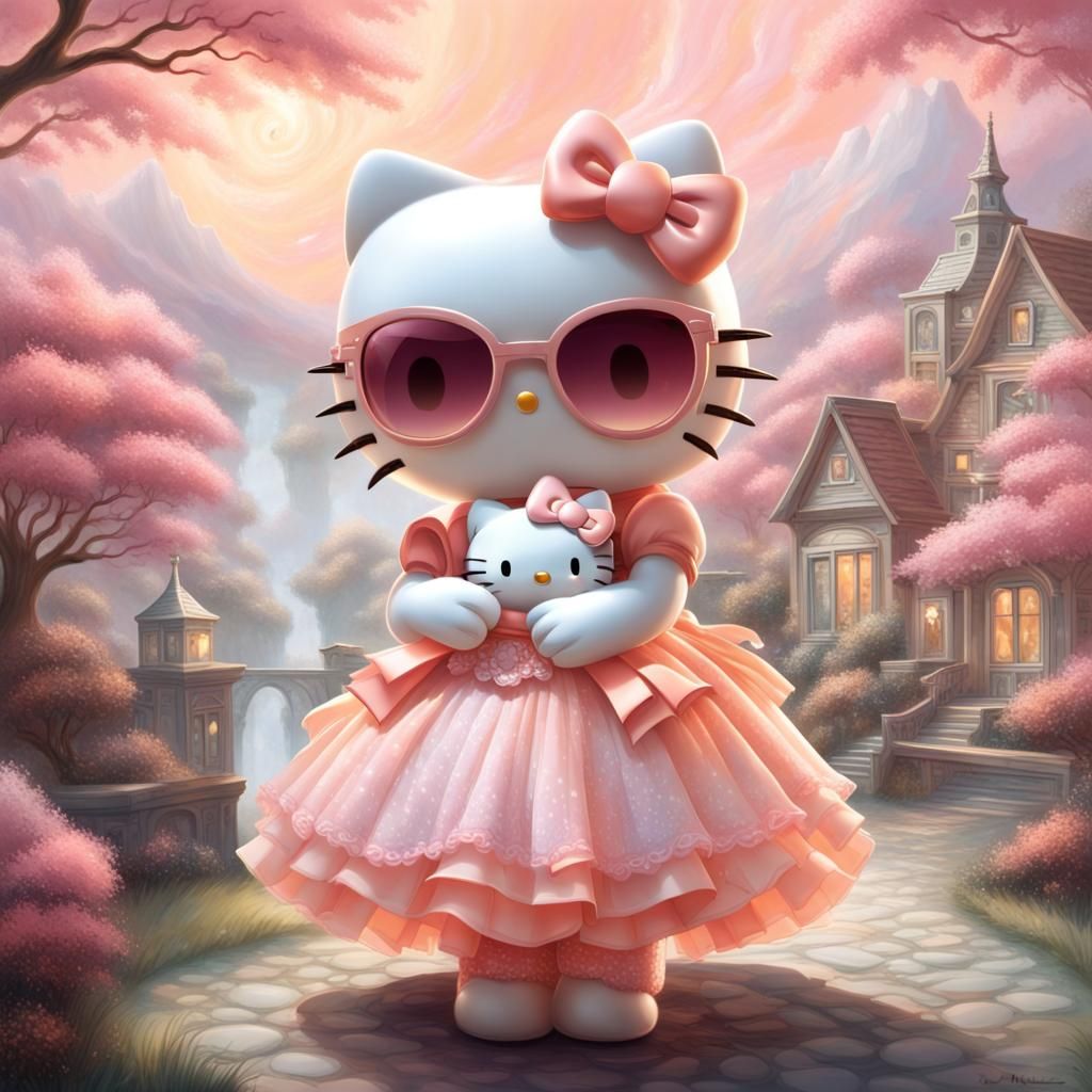 Hello Kitty and Kuroimi: Ethereal Fantasy Hug