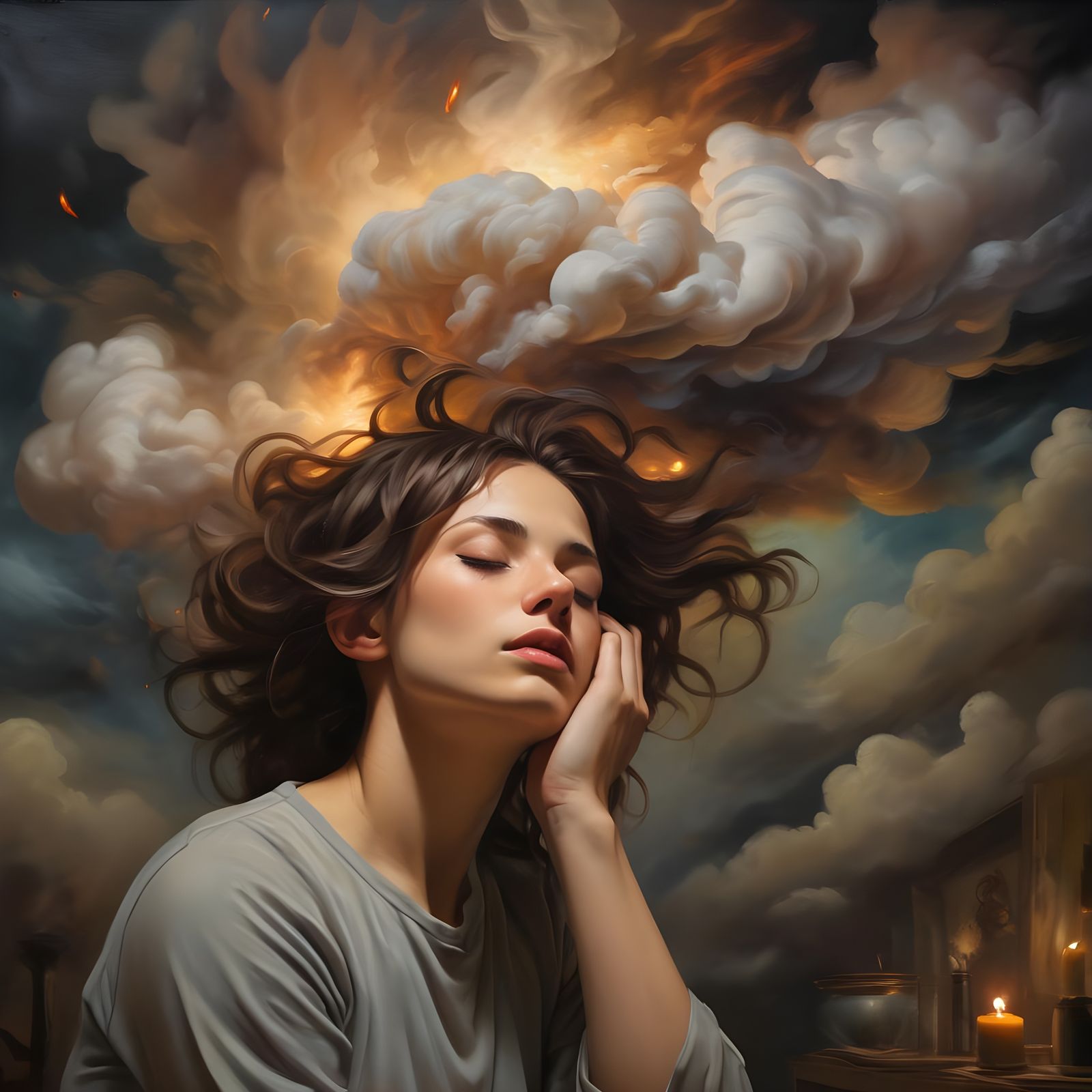 Ethereal Landscape in a Surreal Atmosphere