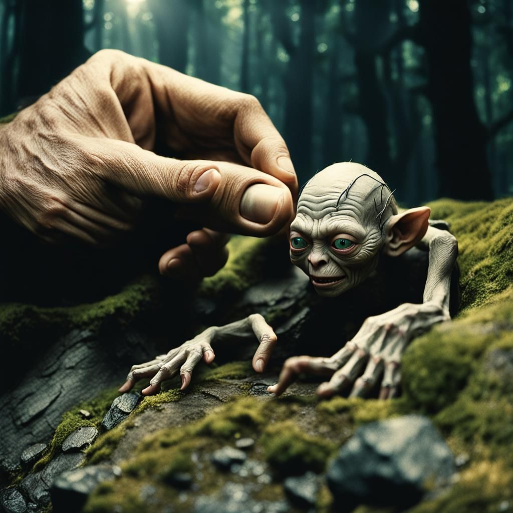 Gollum's Key: A Lord of the Rings Film Still