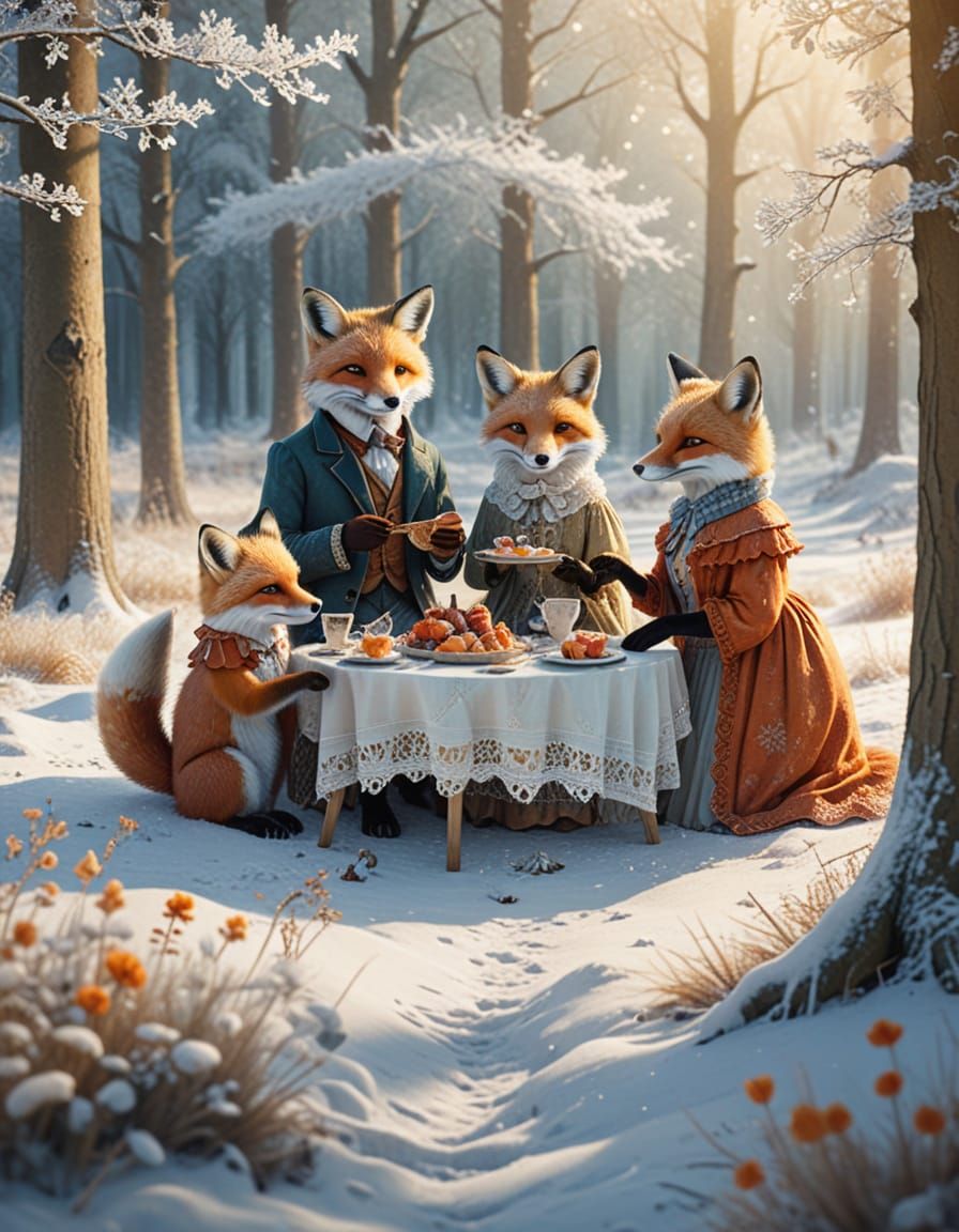 winter picnic