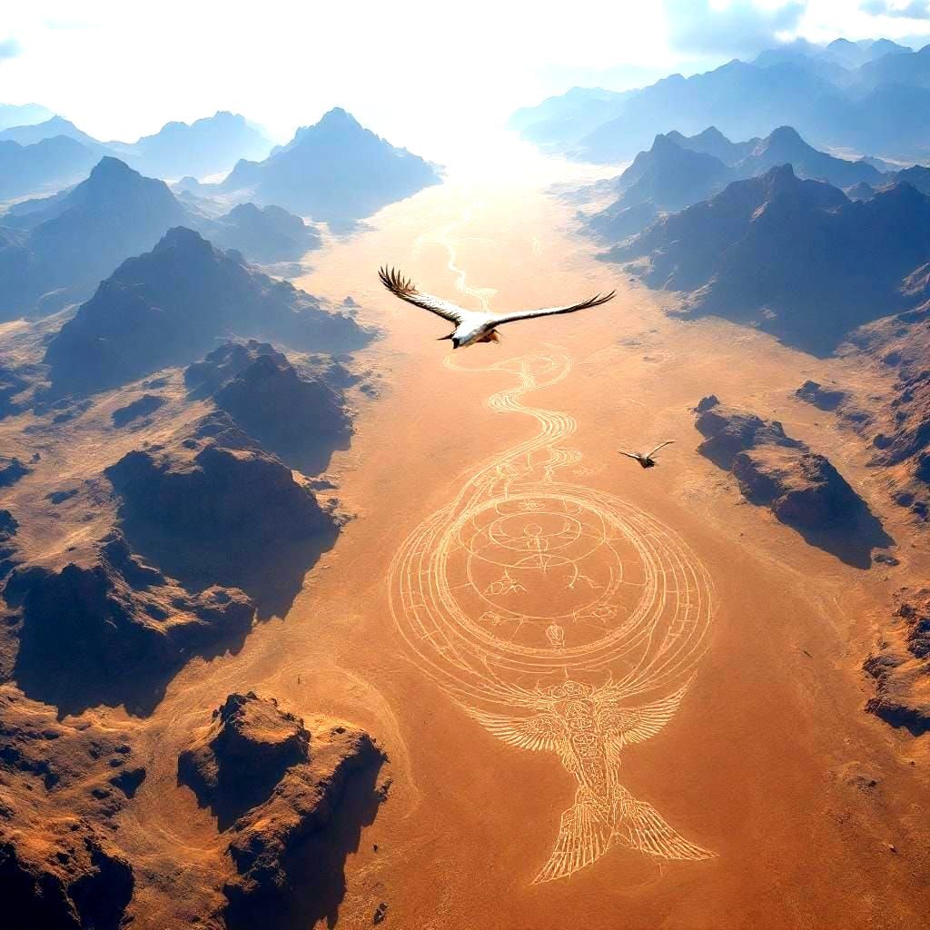 Flying over Nazca with my mate