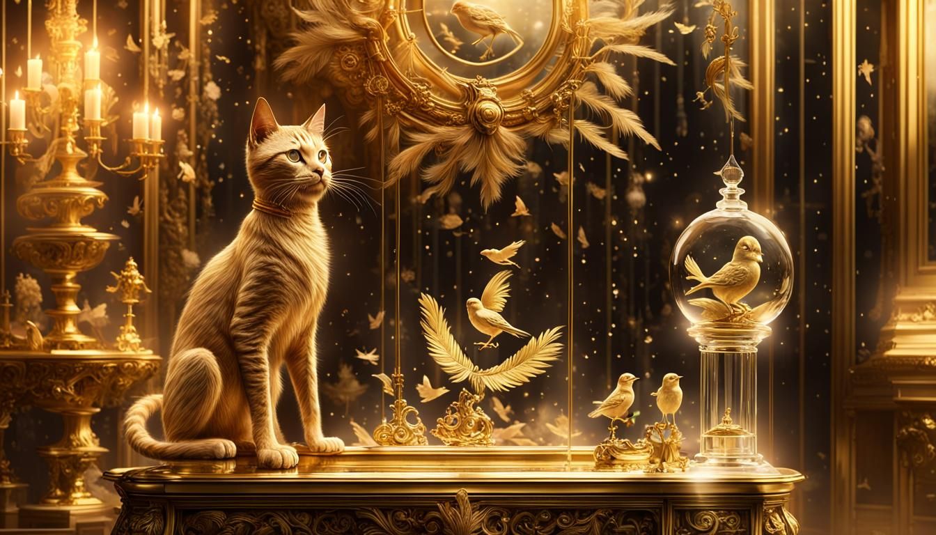 Golden cat