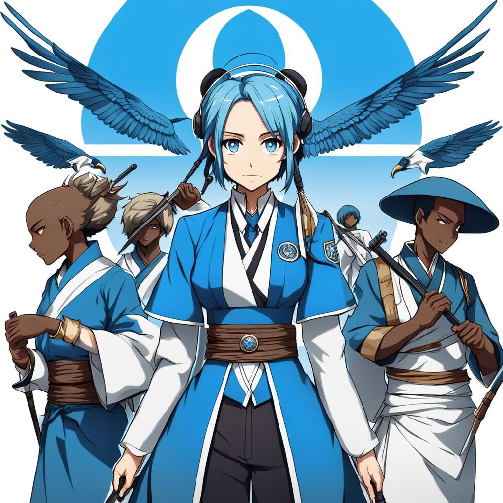 Botswana Personified: An Anime-Style Rendition