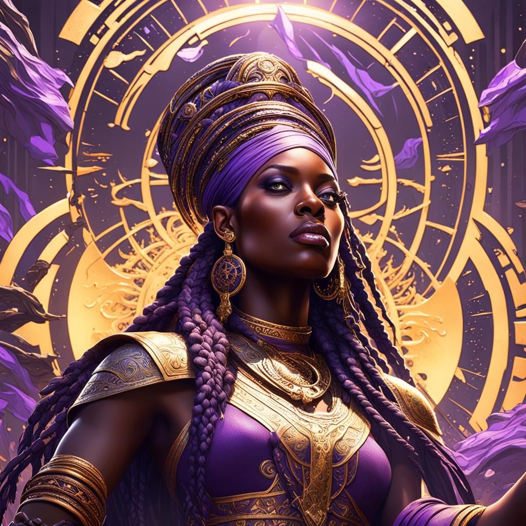 Black Woman as God: Dark Fantasy Masterpiece