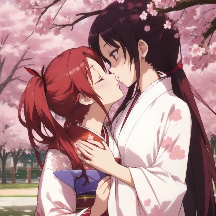 Love Confession under the Cherry Blossoms