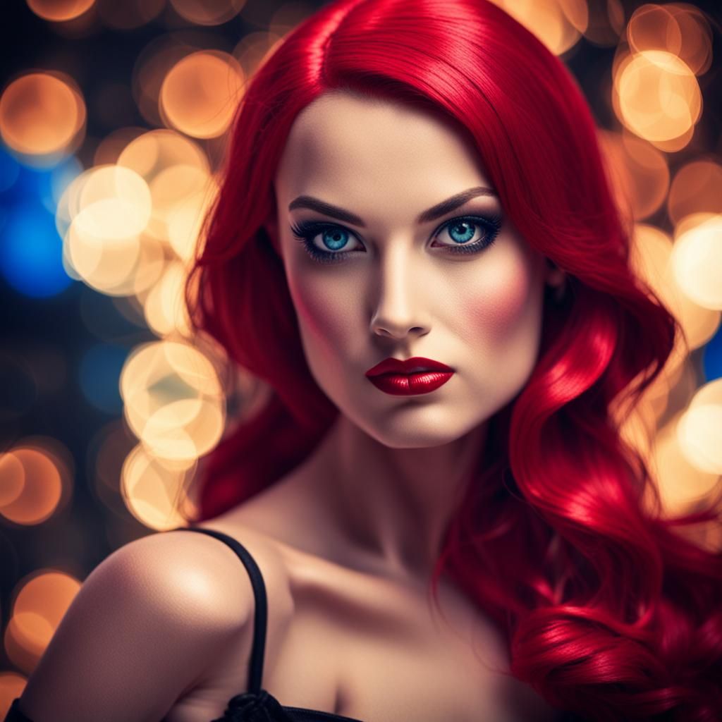 Jessica Rabbit: Professional Photography with Bokeh