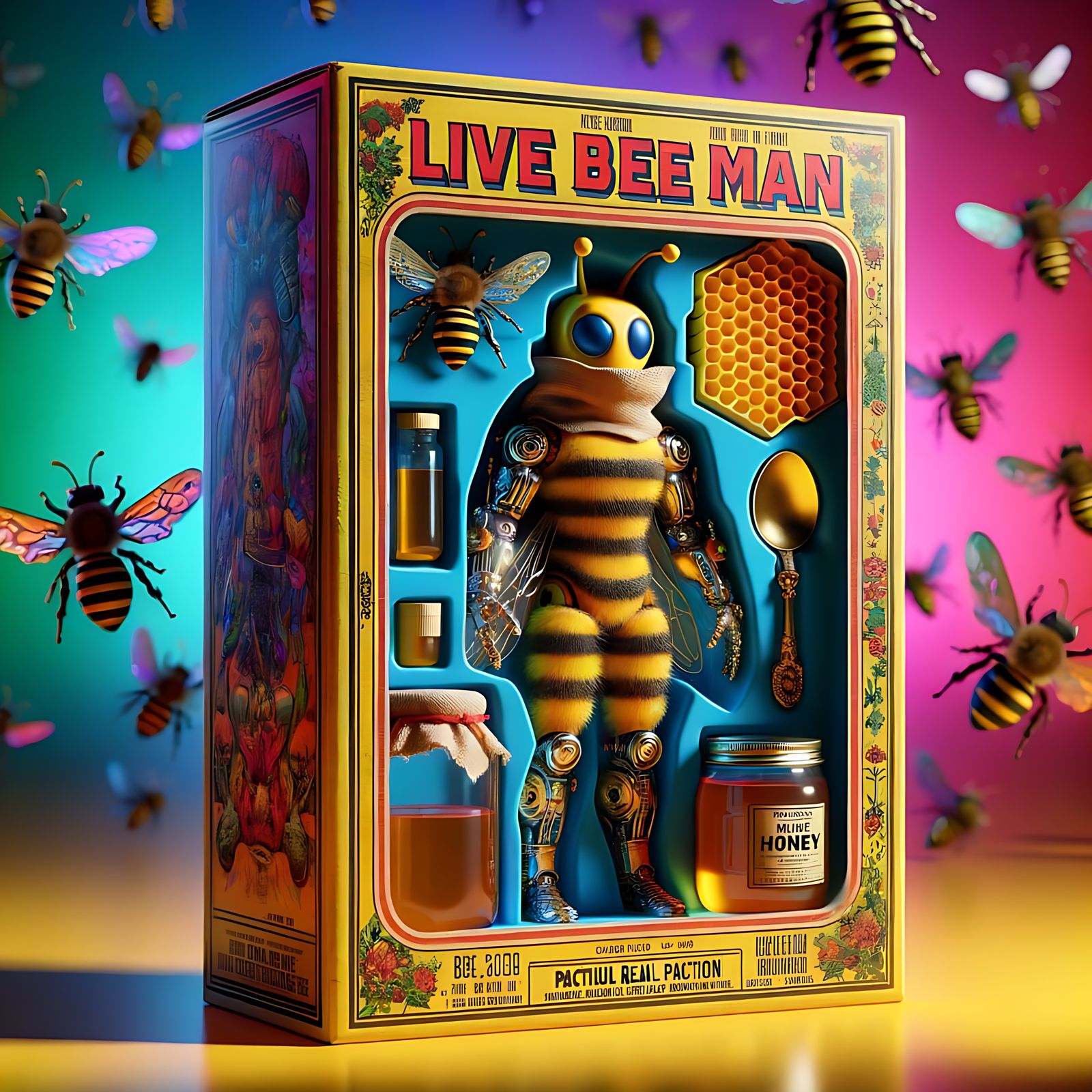 Bee Man Action Figure