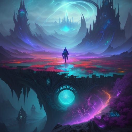 Dream Bridge: A Vivid Lucid Dreamscape in Unreal Engine