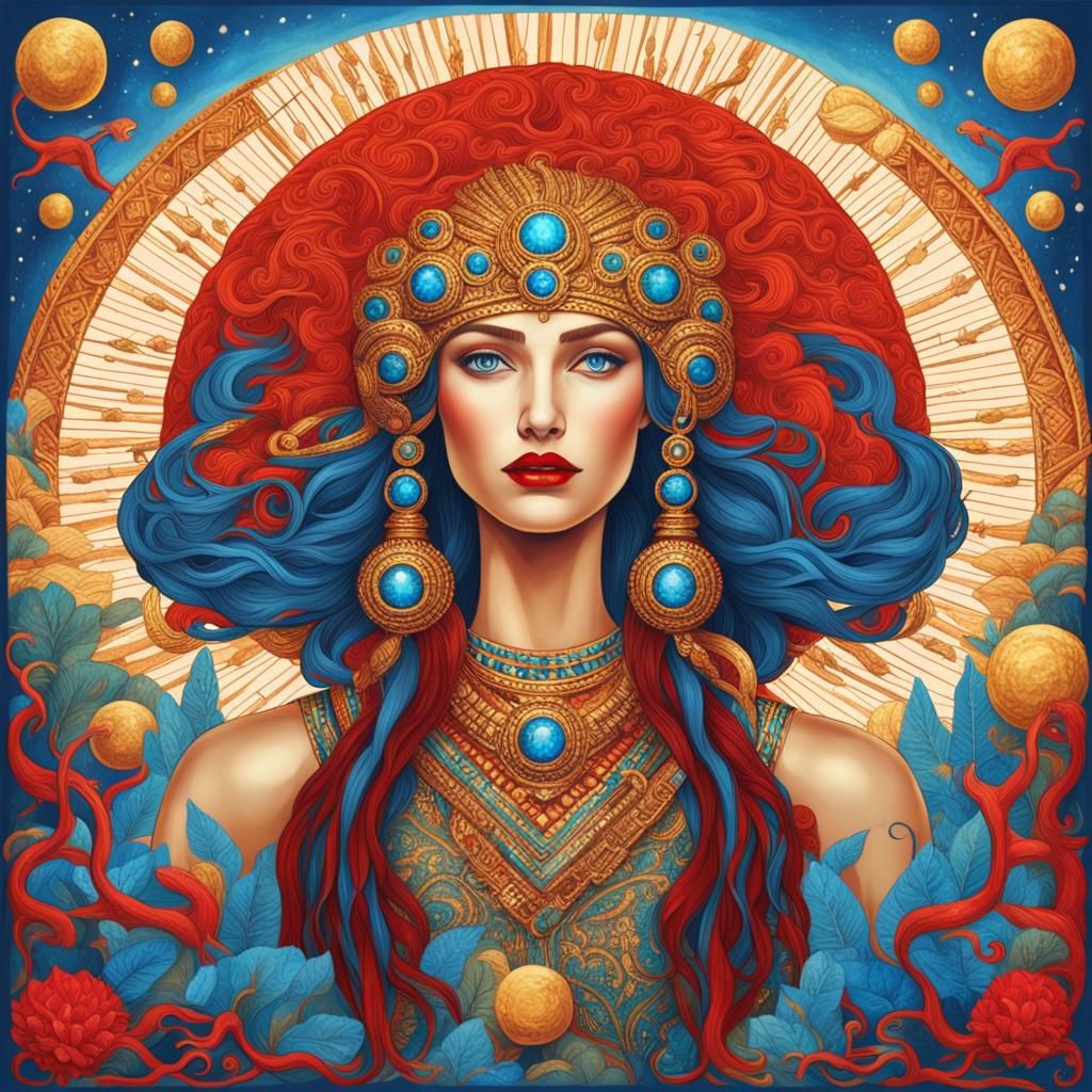 Goddesses of Fertility, Sun, and Beauty