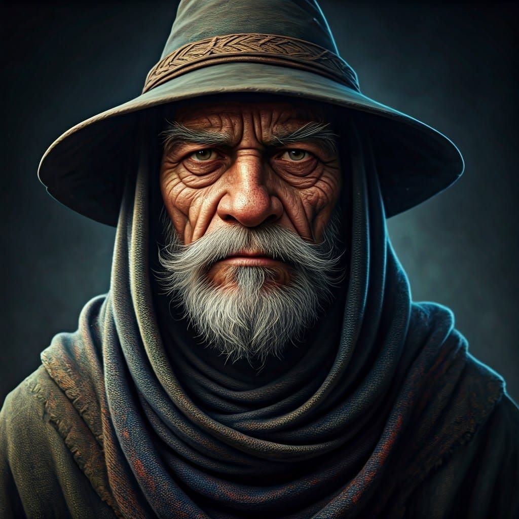 Ancient Mystic in Earthy Tones