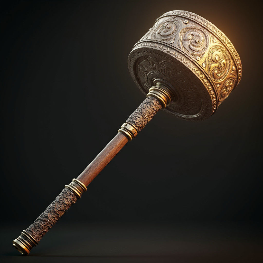 Bhima's Gada: Colossal Mace of Mythical Power