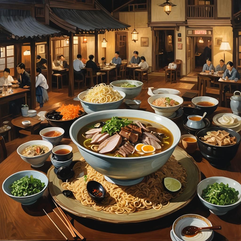 Aromatic Duck Soup with Noodles and Scallions