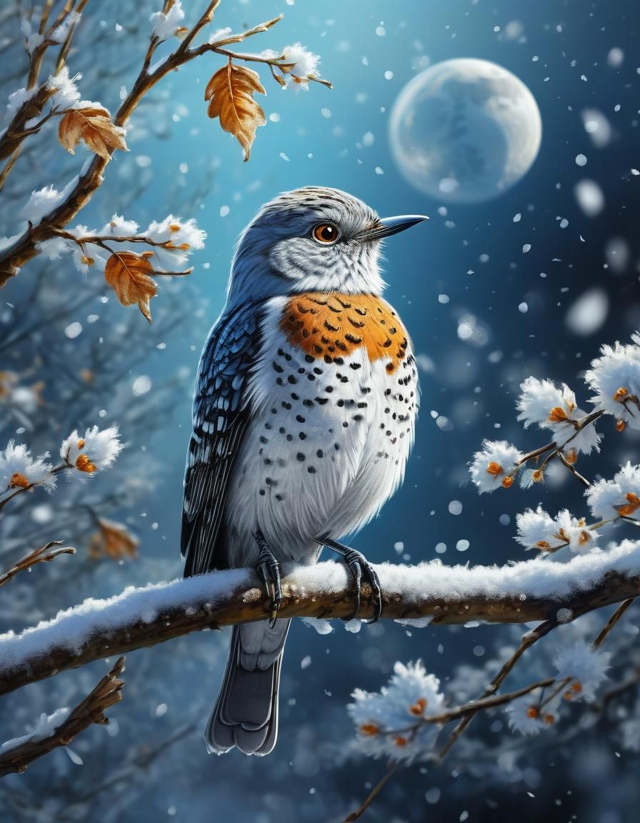 Four Seasons in Hyperdetailed Digital Art