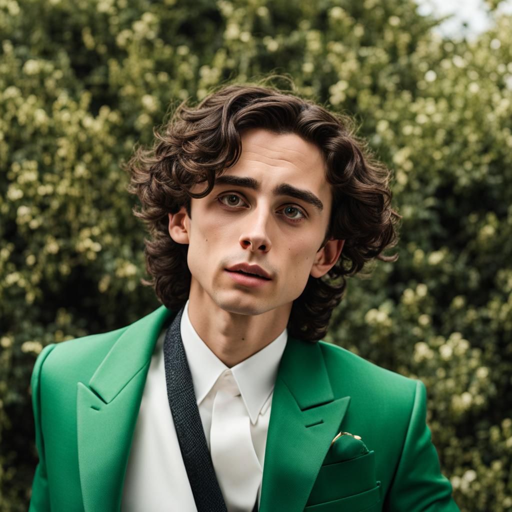 Portrait of Timothée Chalamet