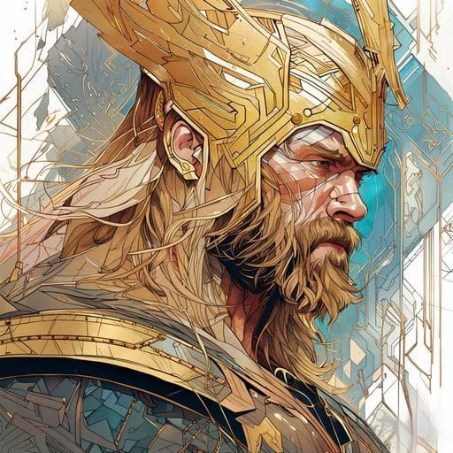 AI Image of Thor
