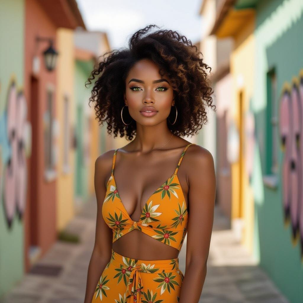 African Woman in Cape Town: Contemporary Portraiture