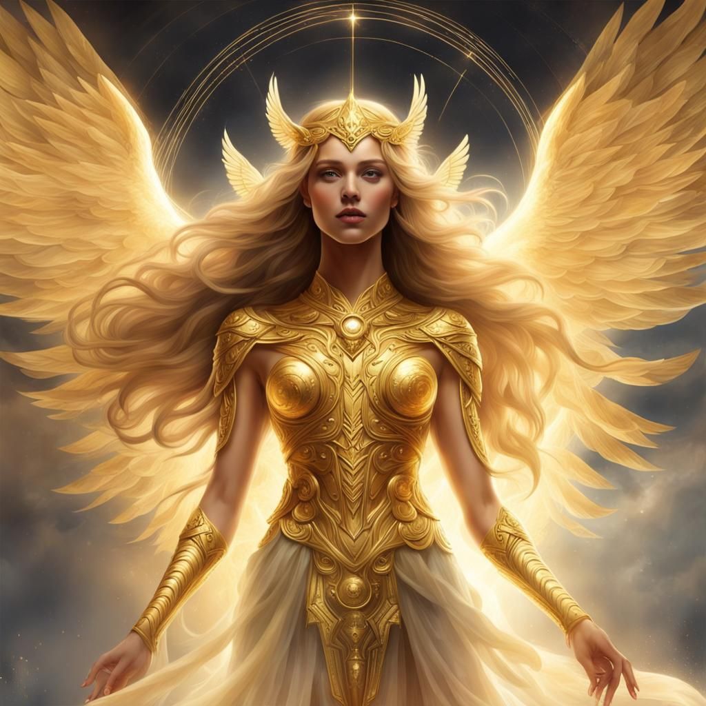 a golden Valkyrie