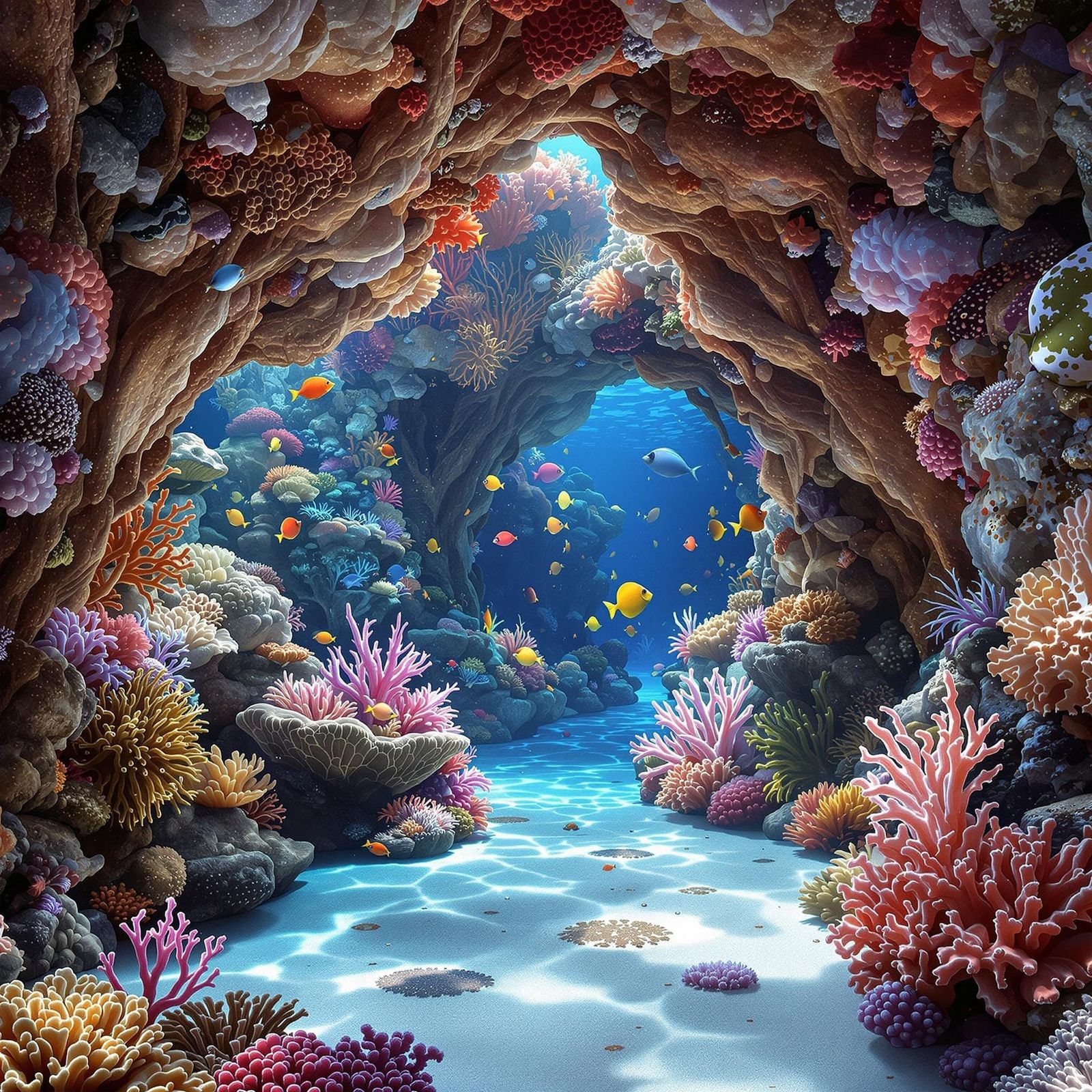the underwater world is teeming with fascinating coral forma...