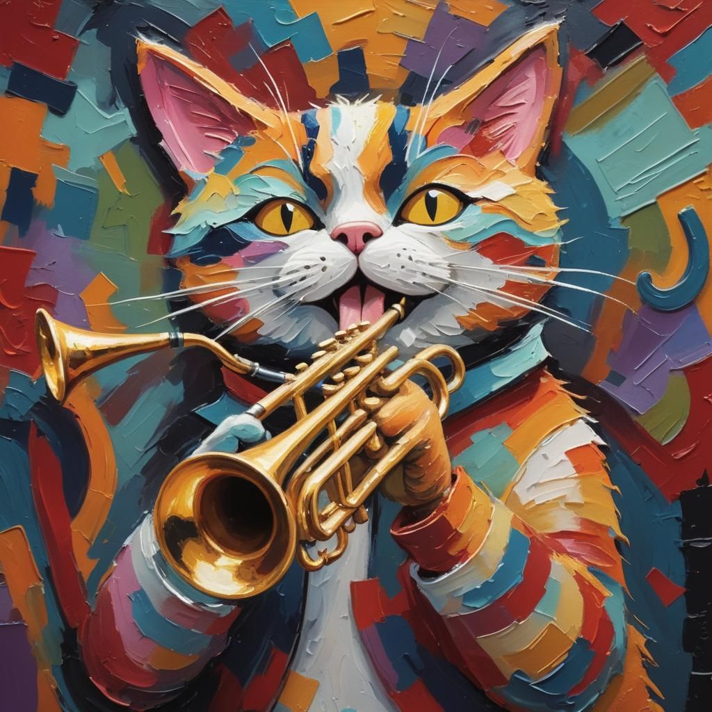 Jazz Cat 01