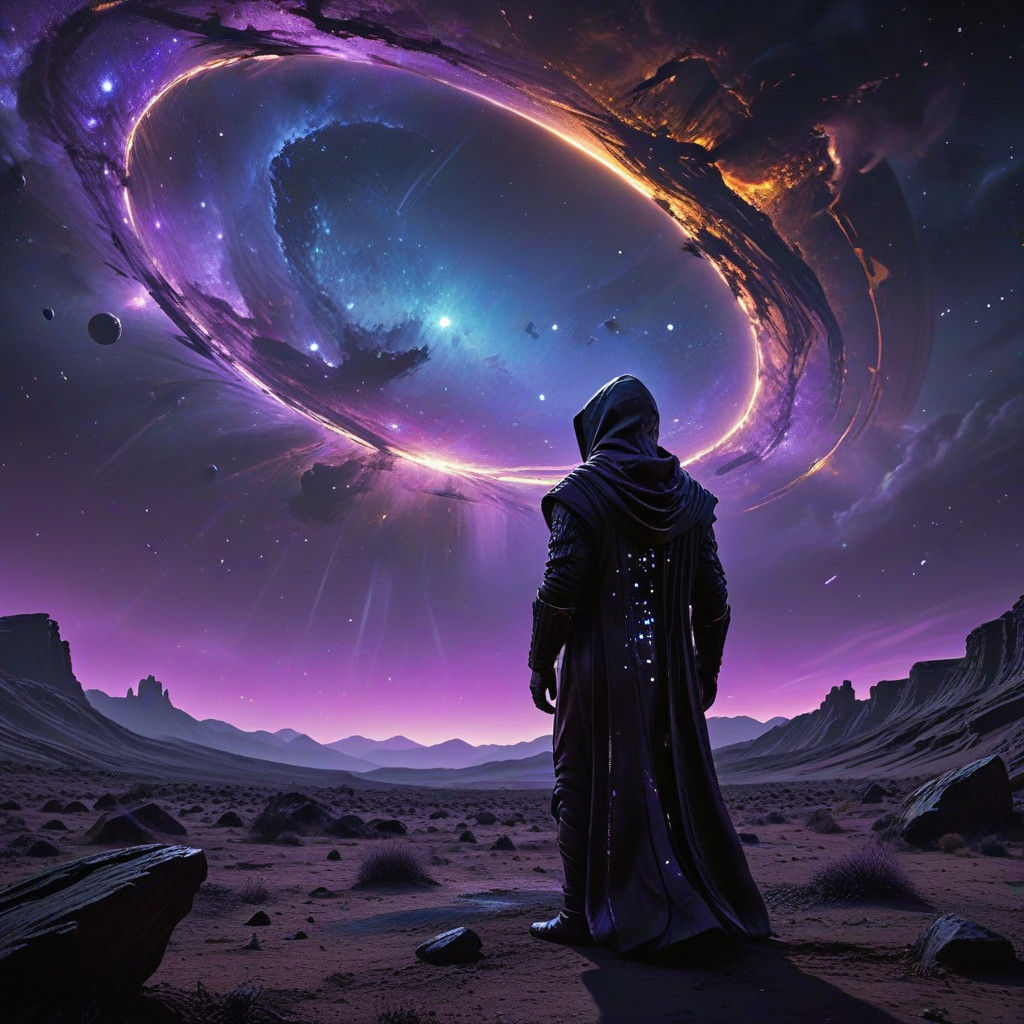 Cosmic Poet in the Dark Expanse