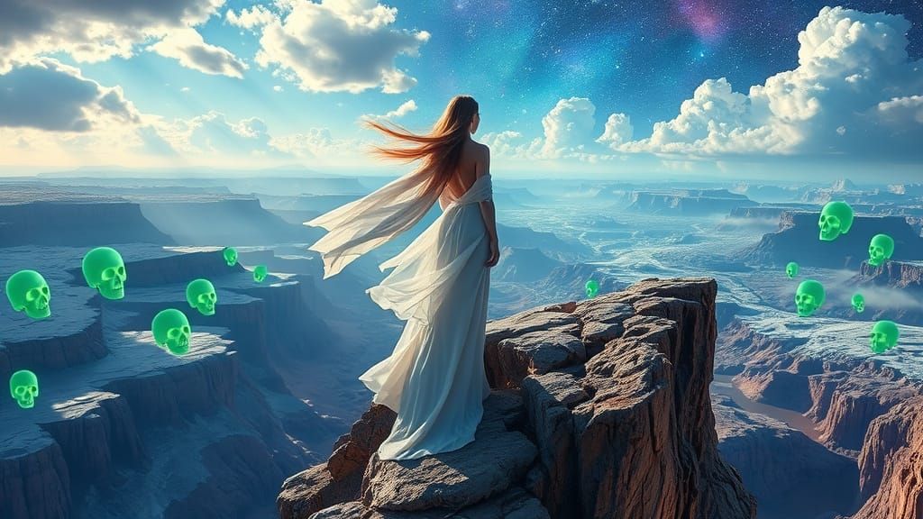 Spectral Goddess Awakens Amidst Shattered Realms