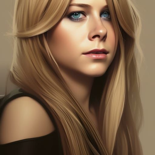 Hyperdetailed Portrait of Avril Lavigne in Unreal Engine 5