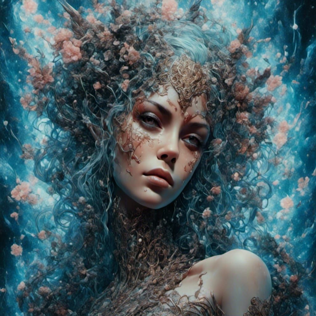 Psychedelic Gothic Art Inspired by Giger and Brom