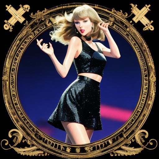 Taylor Swift in 1989 AI Reimagining
