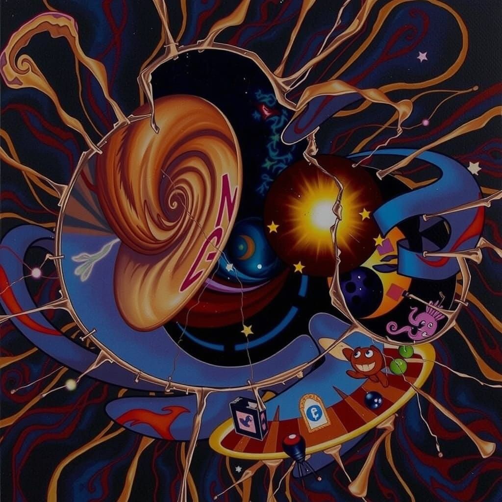 Abstract Forms of Twisting and Warping Shapes