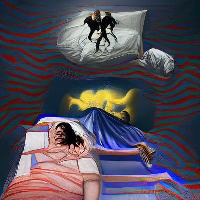 Surreal Sleep Paralysis Nightmare