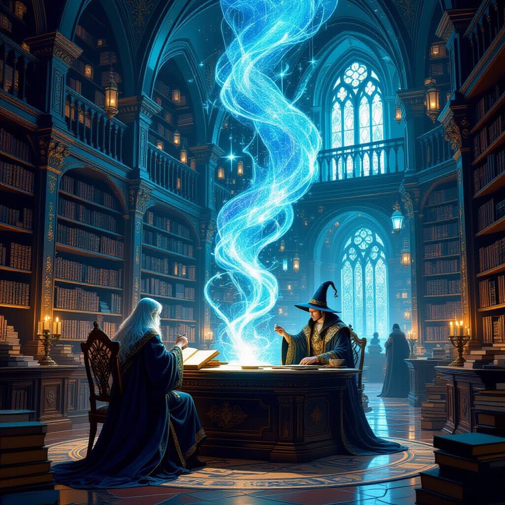 Magical Careers in a Grand Library
