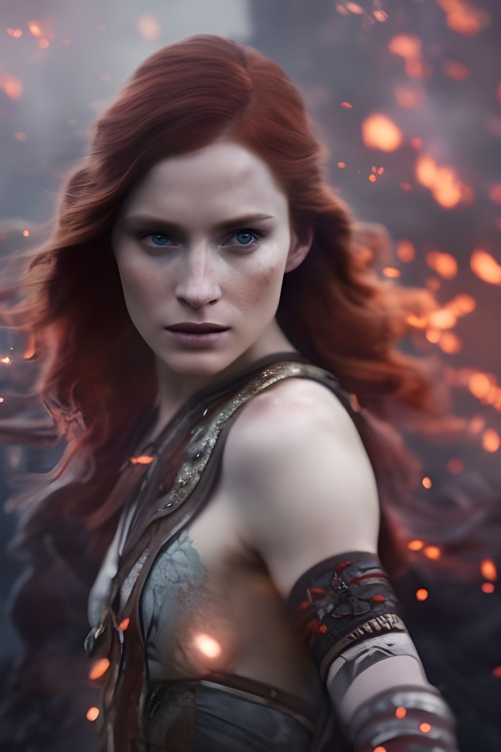 Bryce Dallas Howard as Red-Haired Warrior Goddess