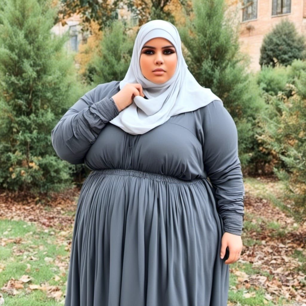 Hyperrealistic Portrait of a Woman in Niqab