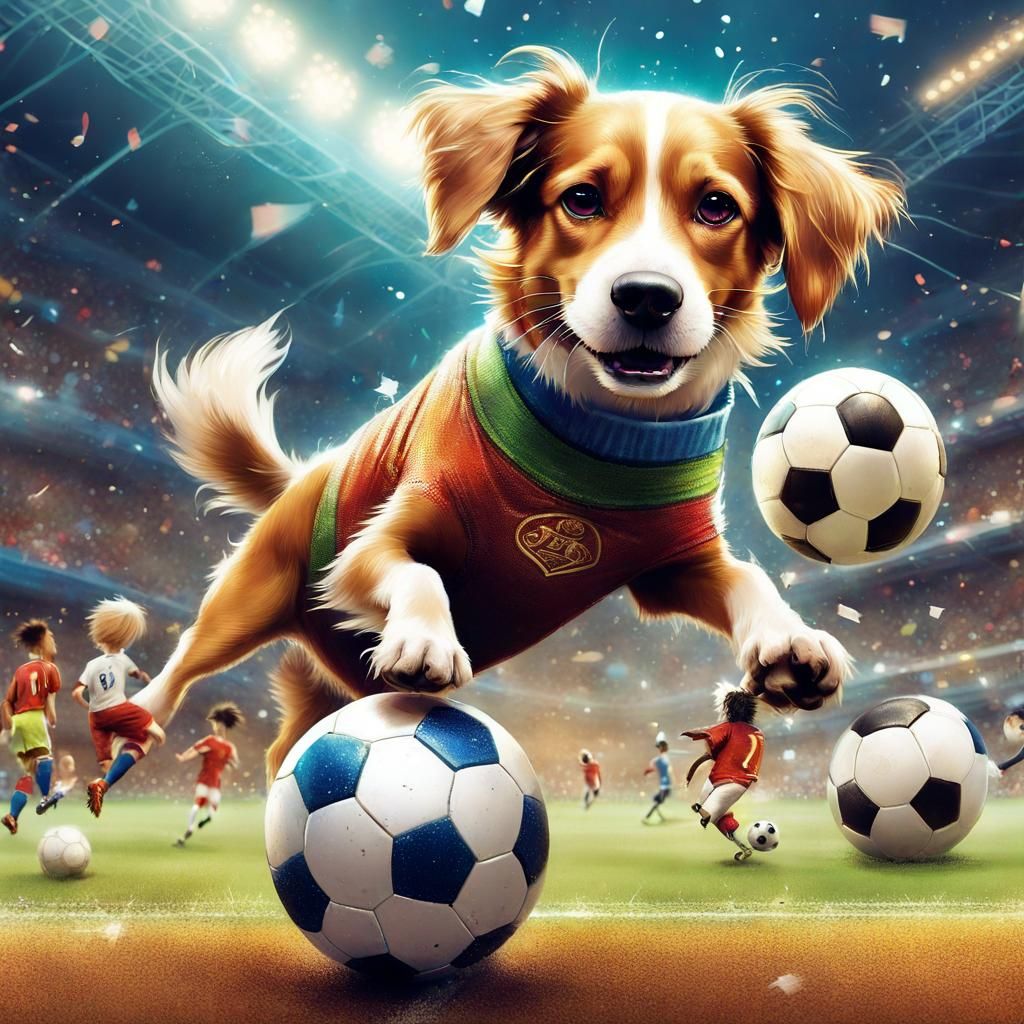 Dogs Playing Sports | Soccer