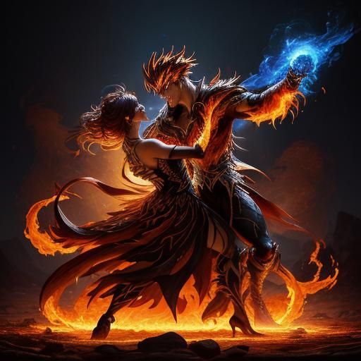 Digimon Dance in Fiery Light: Concept Art