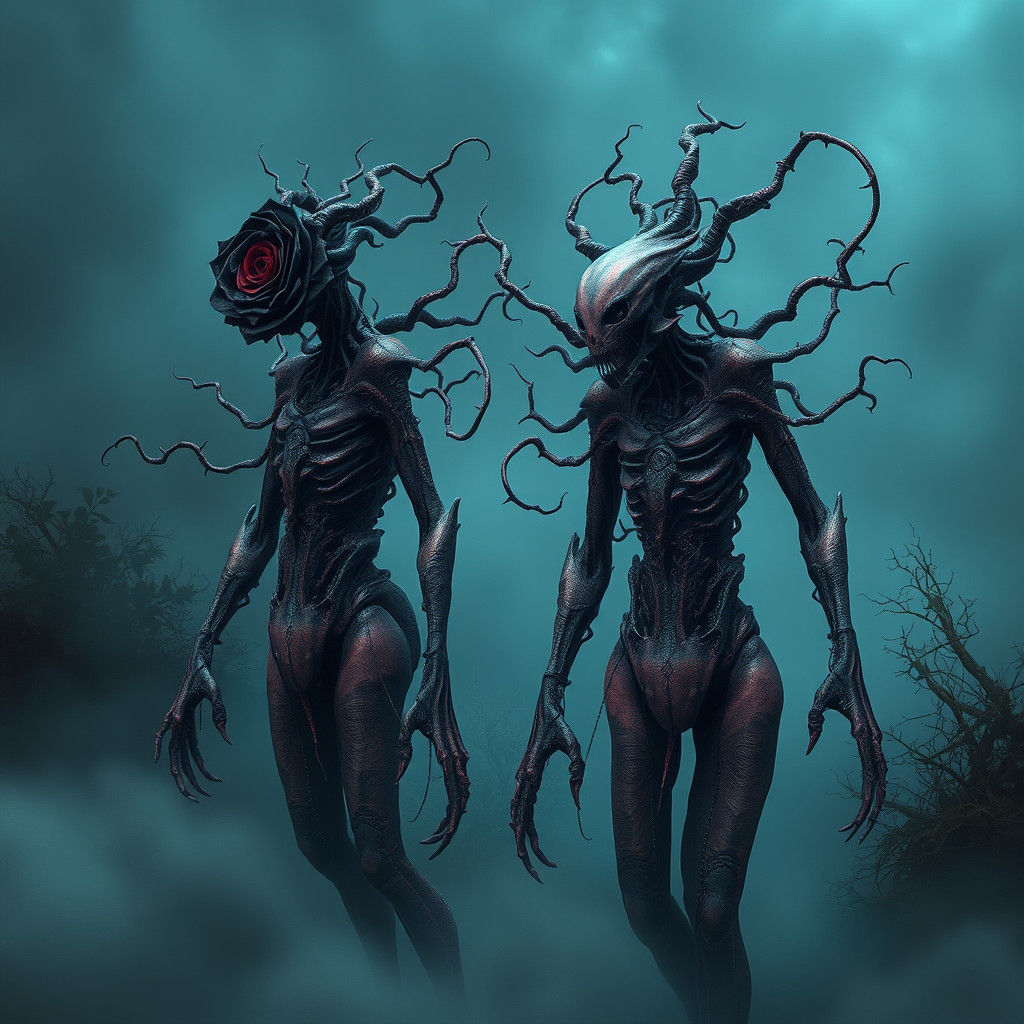 Gothic Organism: Roses and Nightshade in Biomechanical Art