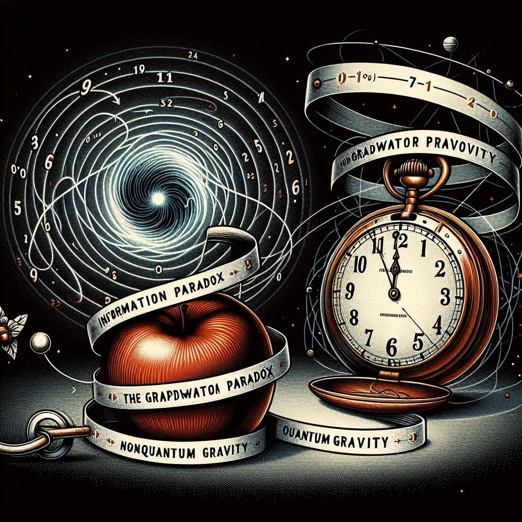 The relation of Information Paradox and Grandfather Paradox ...