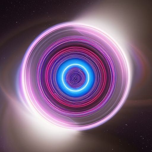 Enchanted Forest Portal Through Time-Dilating Force