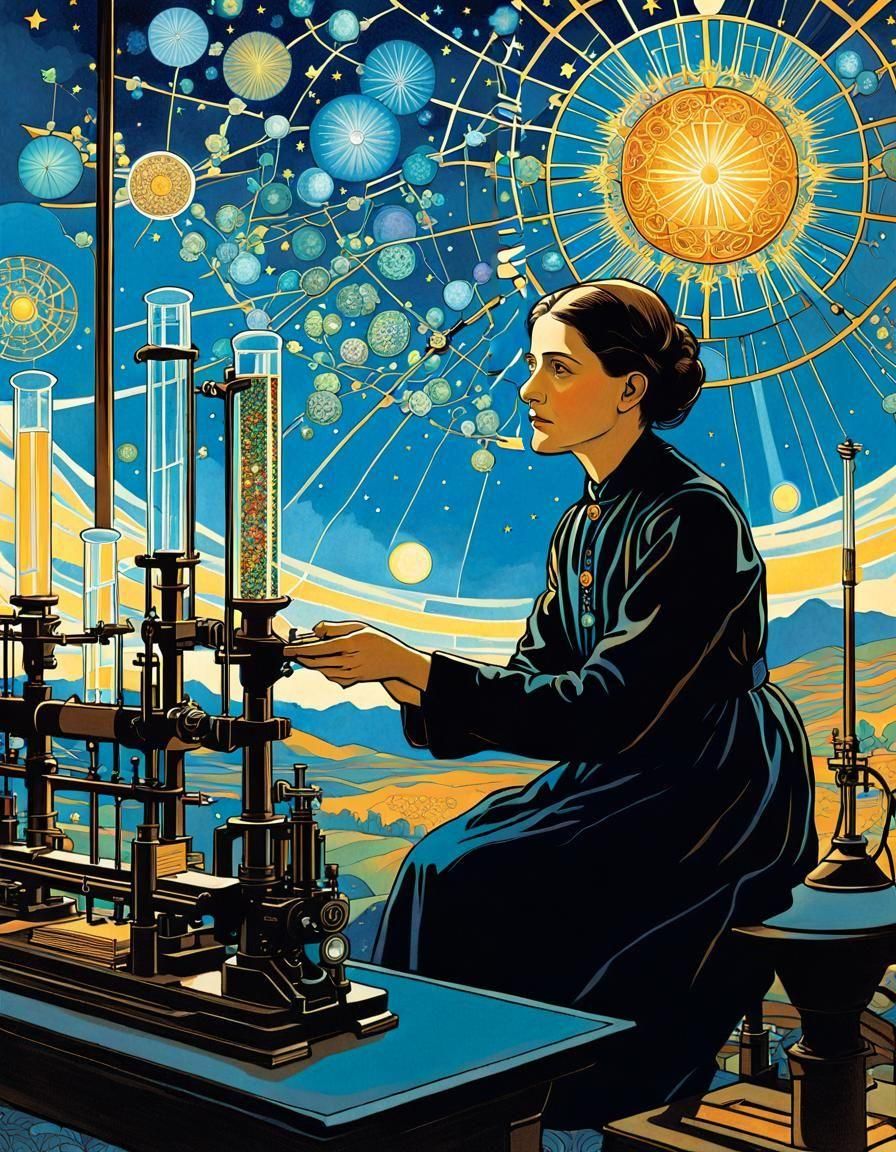Lise Meitner, the discoverer of nuclear fission, who was ove...